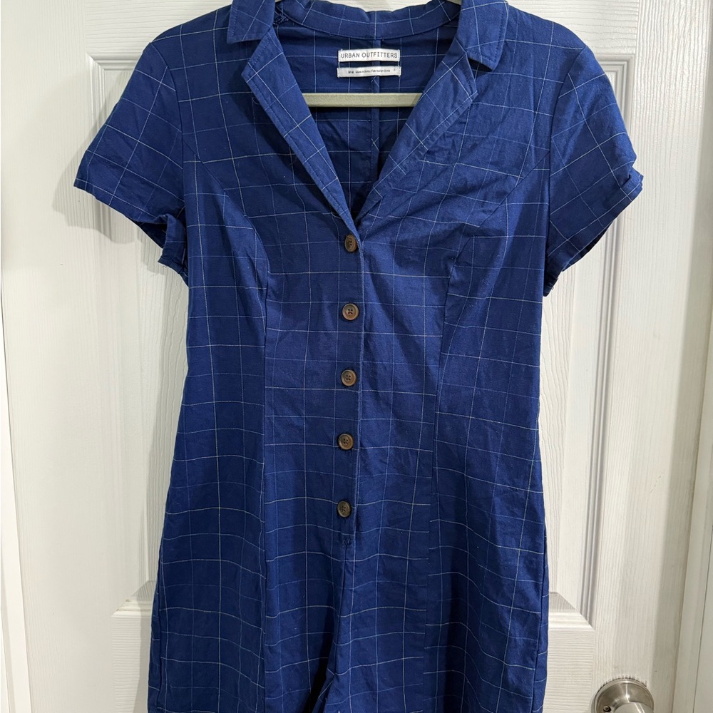 Urban Outfitters Collared Romper